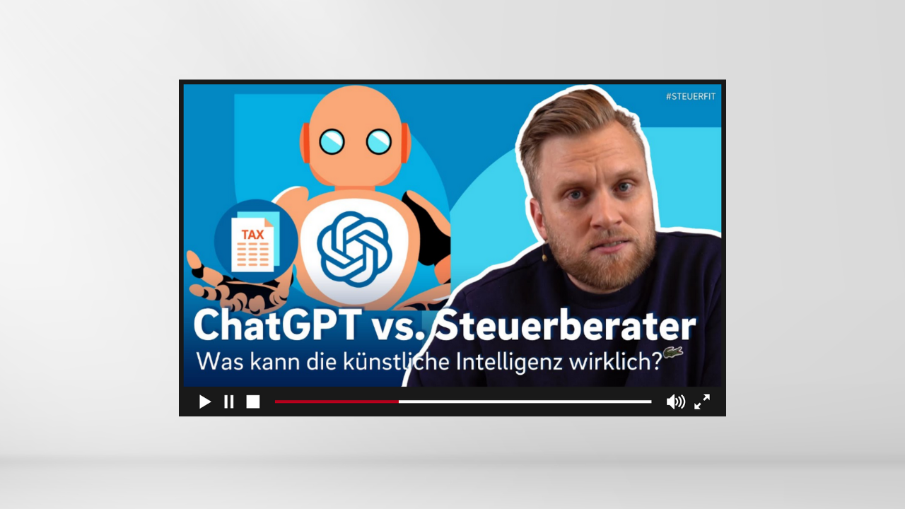 ChatGPT als Steuerberater? Ersetzt die KI jetzt meinen Steuerberater?